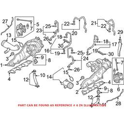 Audi Turbocharger Wastegate Actuator - Driver Side 079145461K